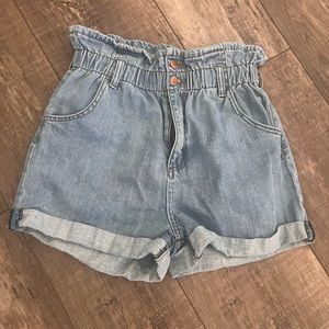 Seethrusoul | paper bag shorts